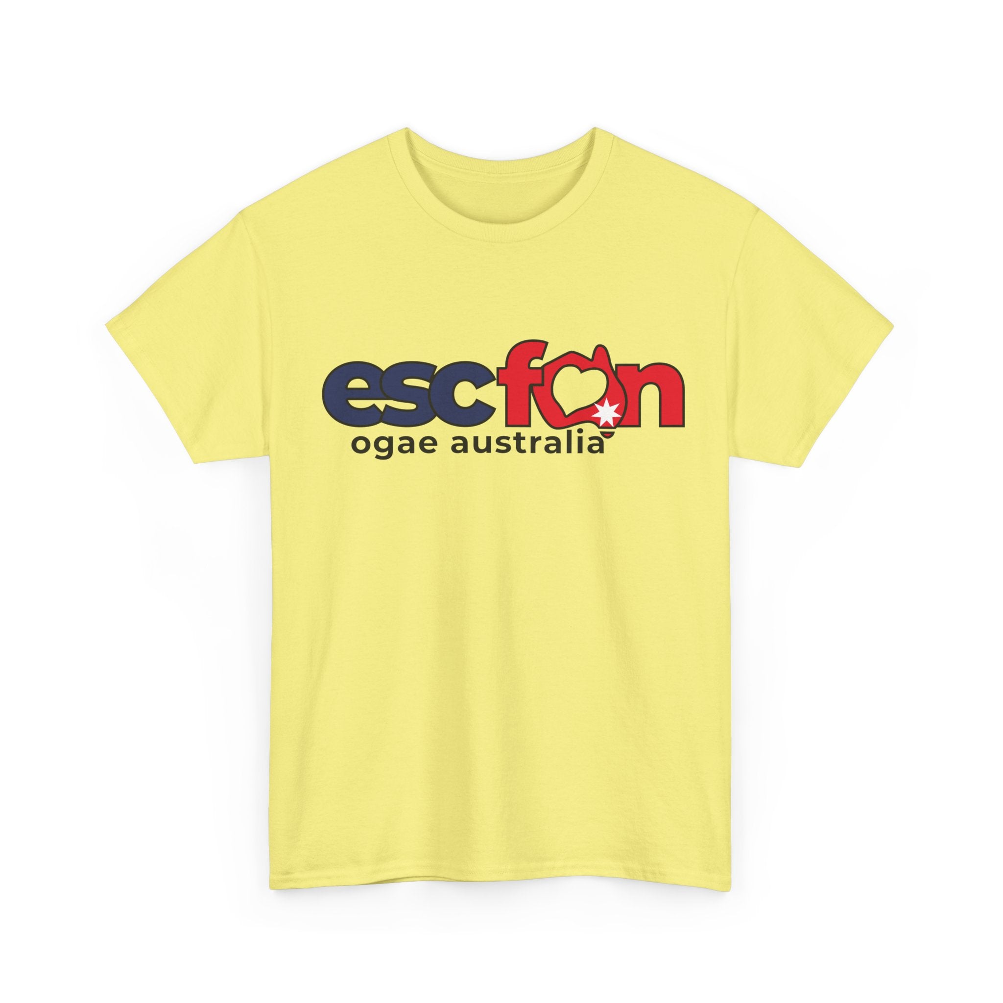 T-Shirt | ESCfan Logo - Front Print only - Black Logo