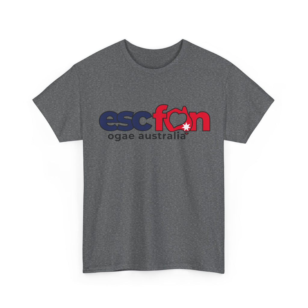 T-Shirt | ESCfan Logo - Front Print only - Black Logo