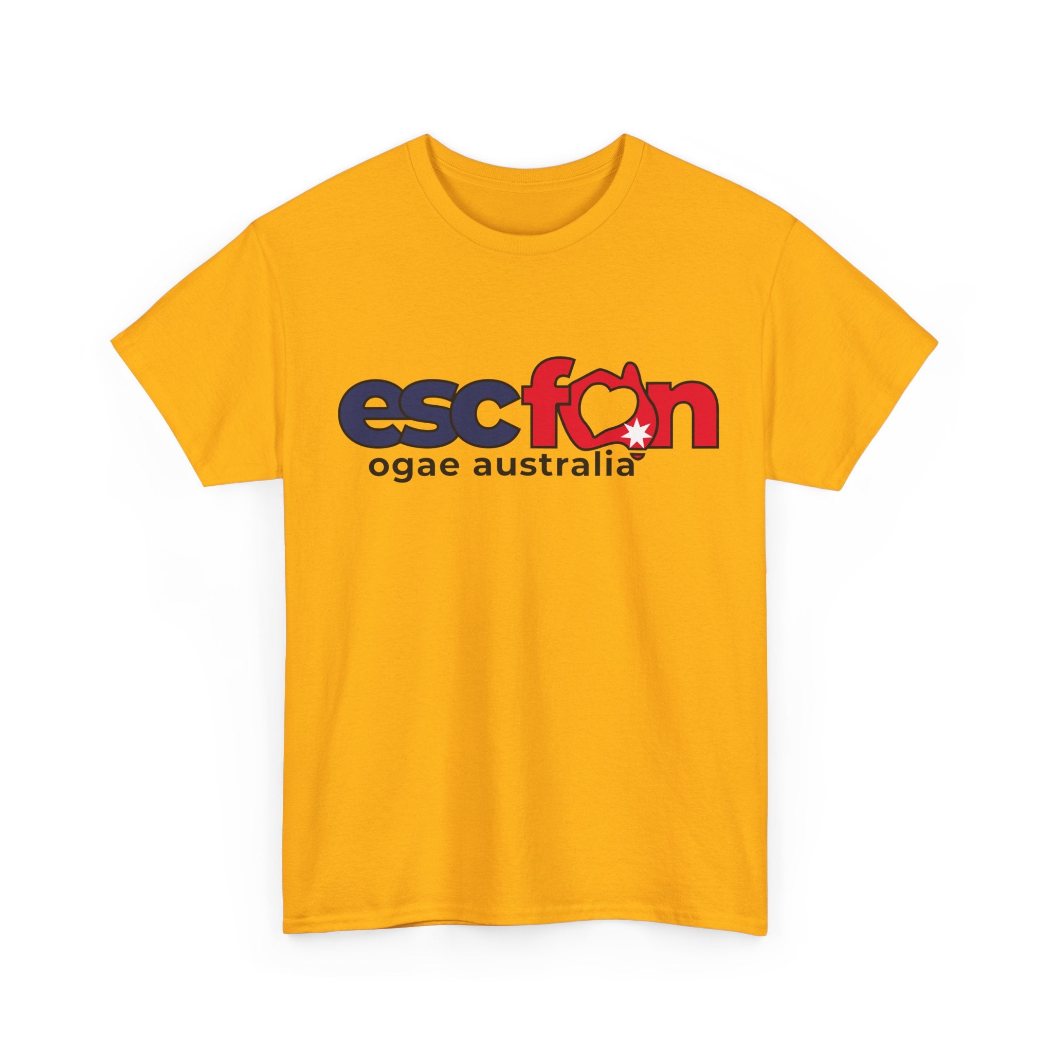 T-Shirt | ESCfan Logo - Front Print only - Black Logo
