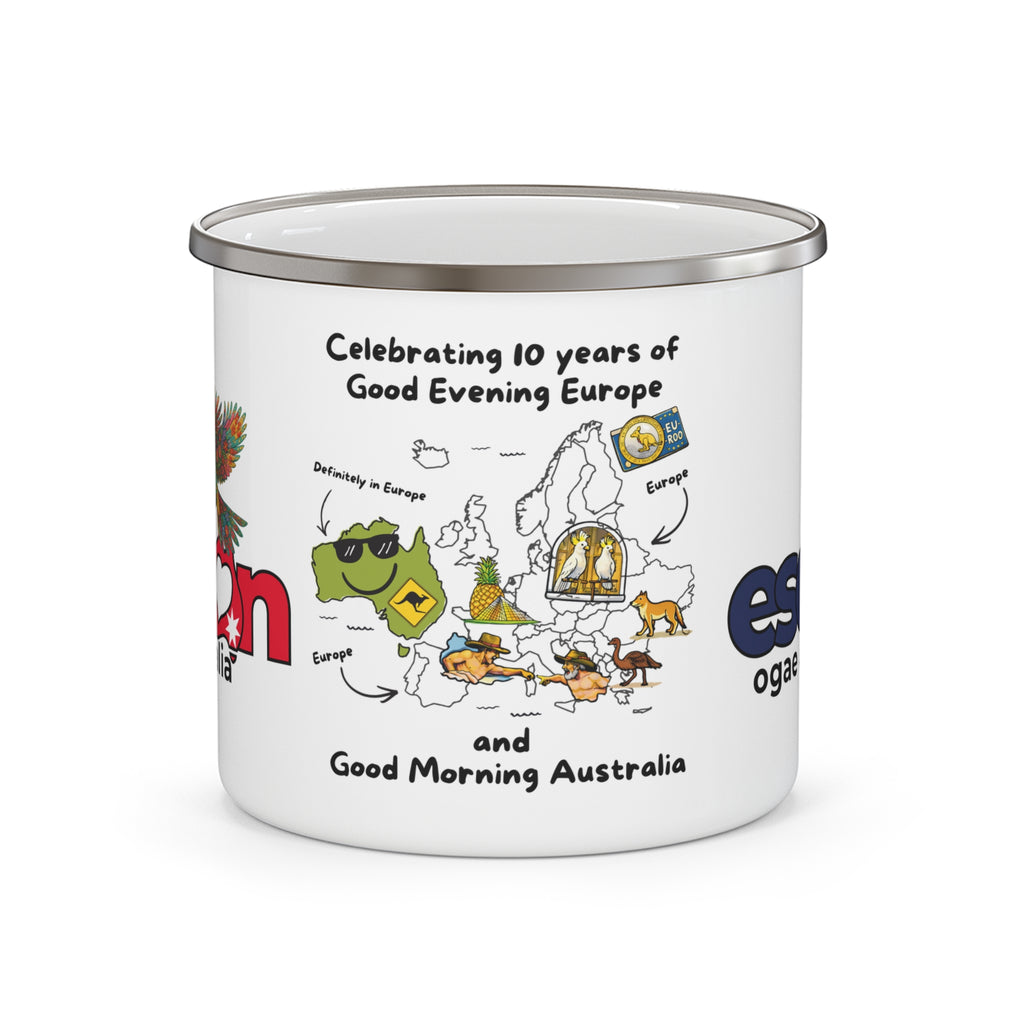 Enamel Camping Mug