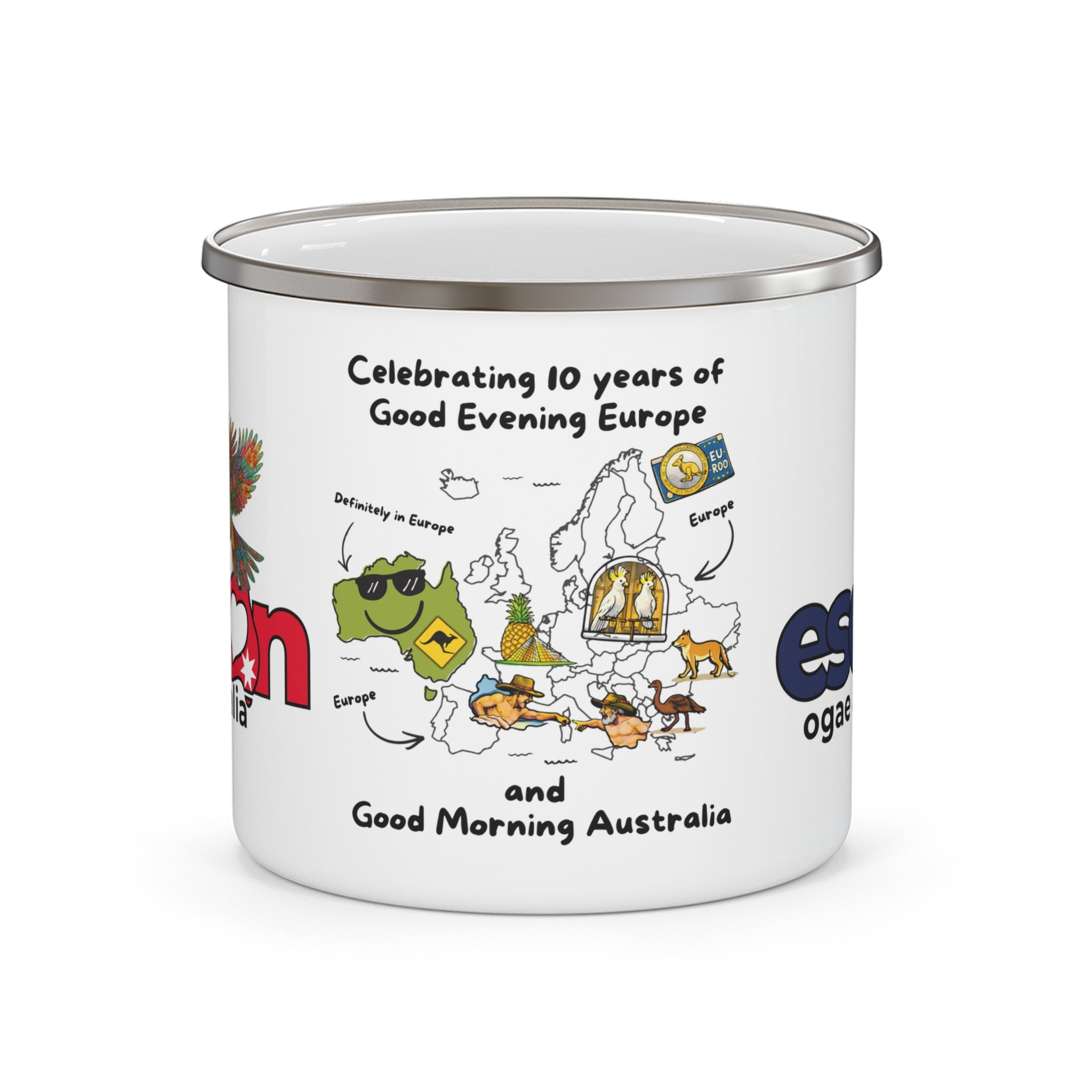 Enamel Camping Mug