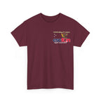 T-Shirt | 10 Year Anniversary - Front & Back Print - White Logos - Good Evening Europe Good Morning Australia