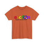 T-Shirt | Rainbow ESCfan Logo - Front Print only - Black Logo