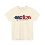 T-Shirt | ESCfan Logo - Front Print only - Black Logo