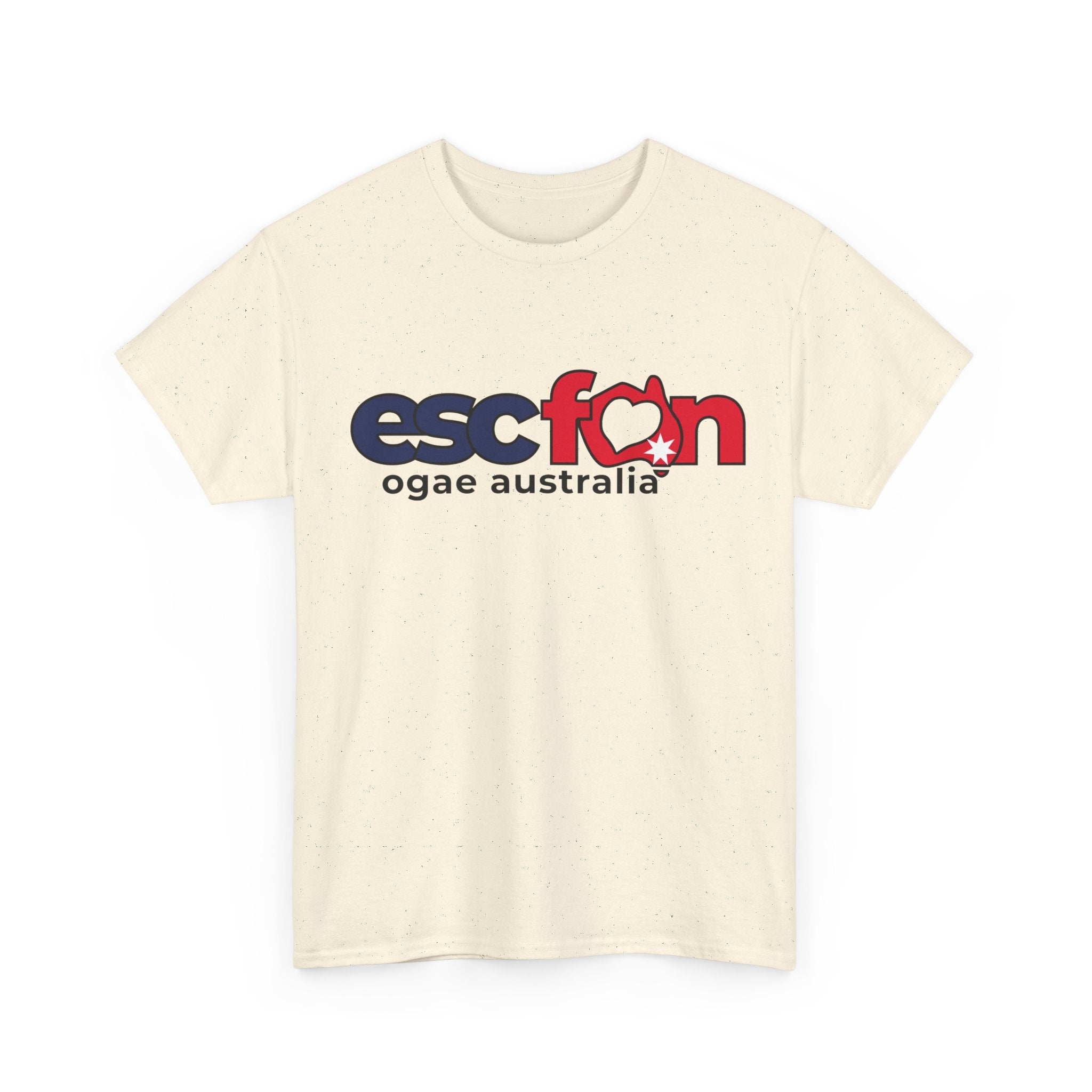 T-Shirt | ESCfan Logo - Front Print only - Black Logo