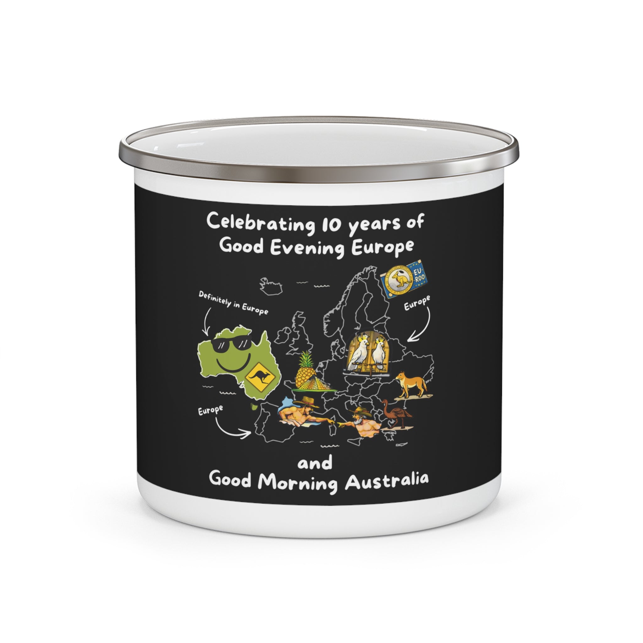 Enamel Camping Mug