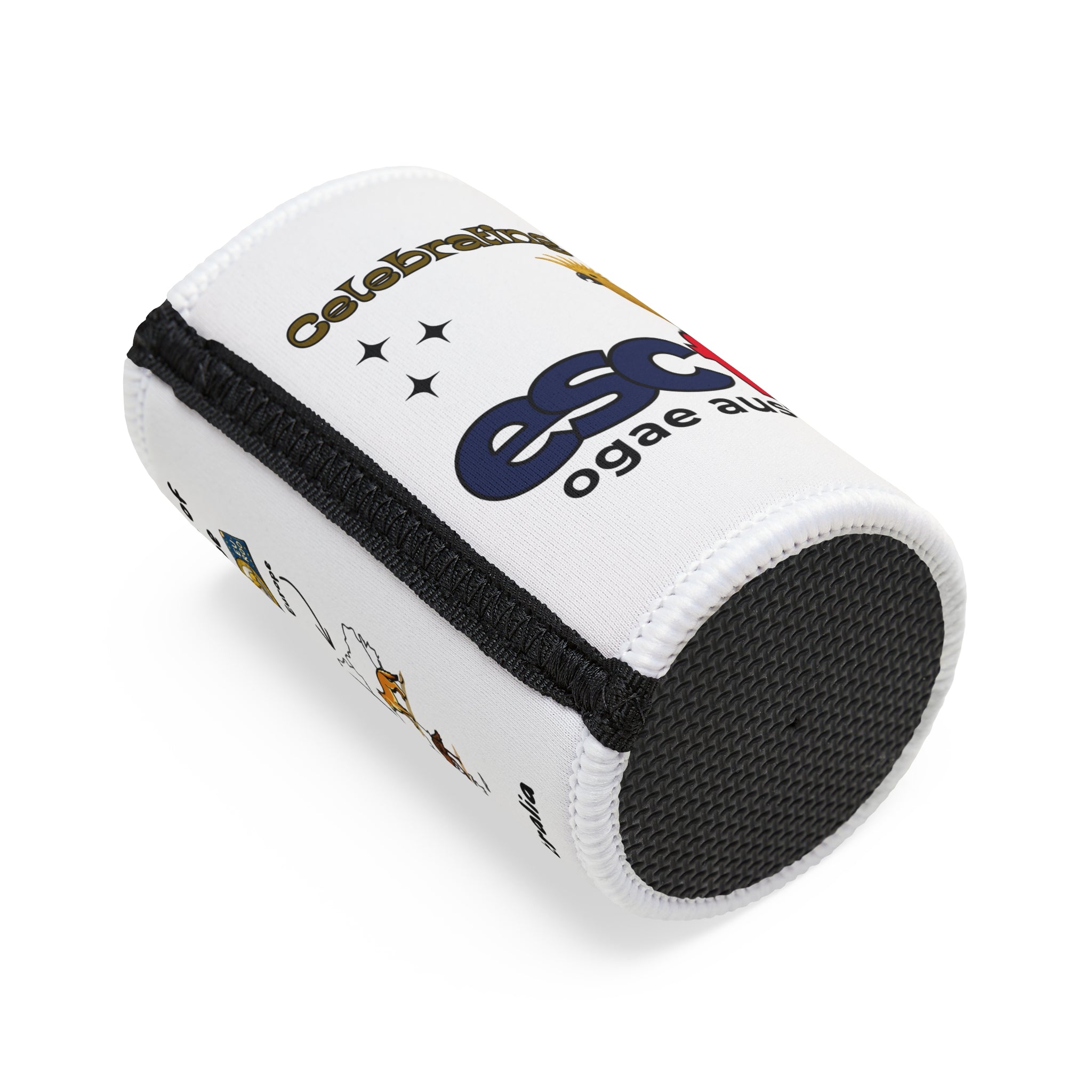 Stubby Cooler – "ESCFan" 10-Year Celebration Neoprene Can Cooler