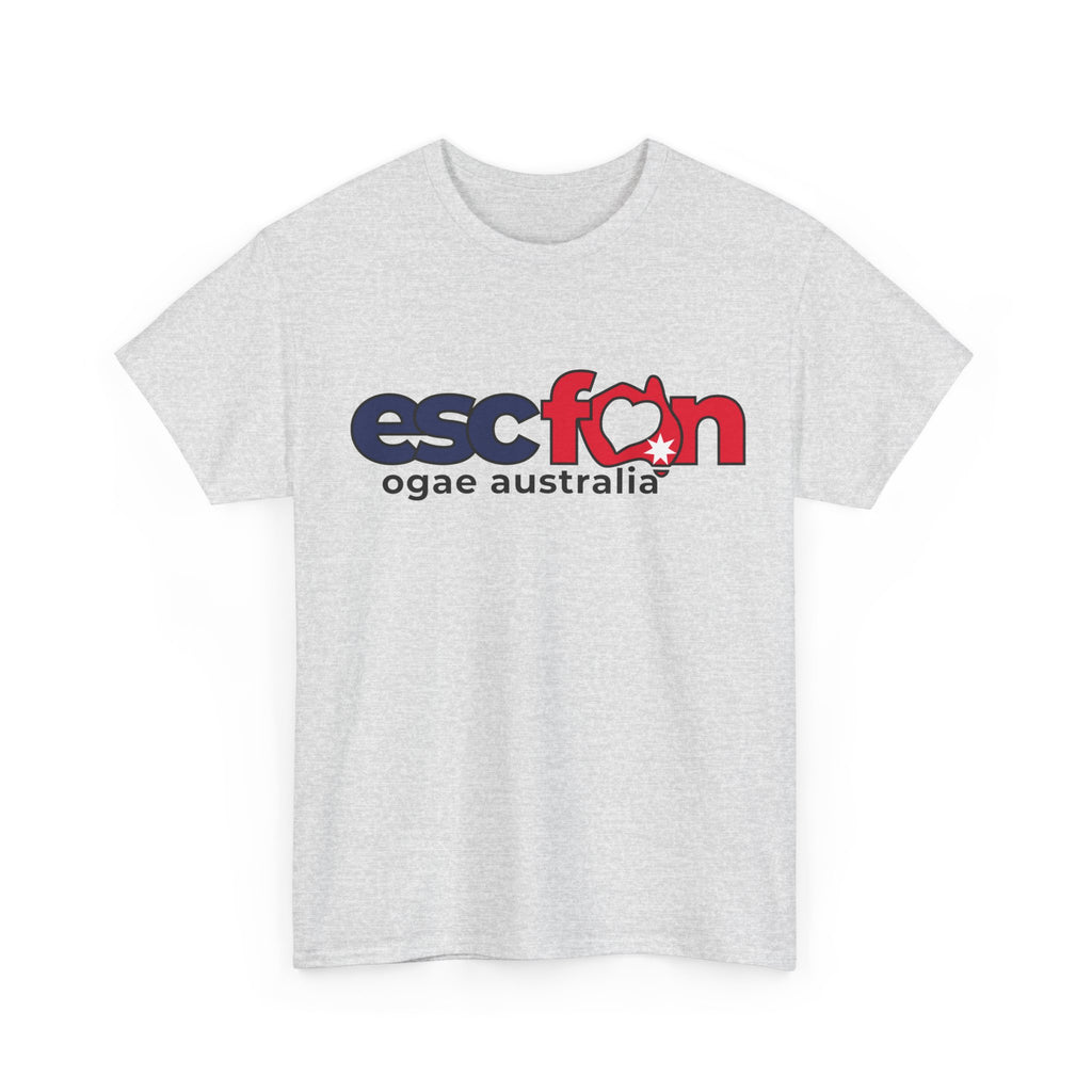 T-Shirt | ESCfan Logo - Front Print only - Black Logo