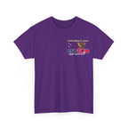 T-Shirt | 10 Year Anniversary - Front & Back Print - White Logos - Good Evening Europe Good Morning Australia