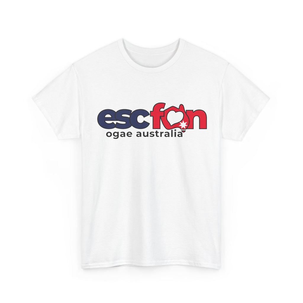 T-Shirt | ESCfan Logo - Front Print only - Black Logo