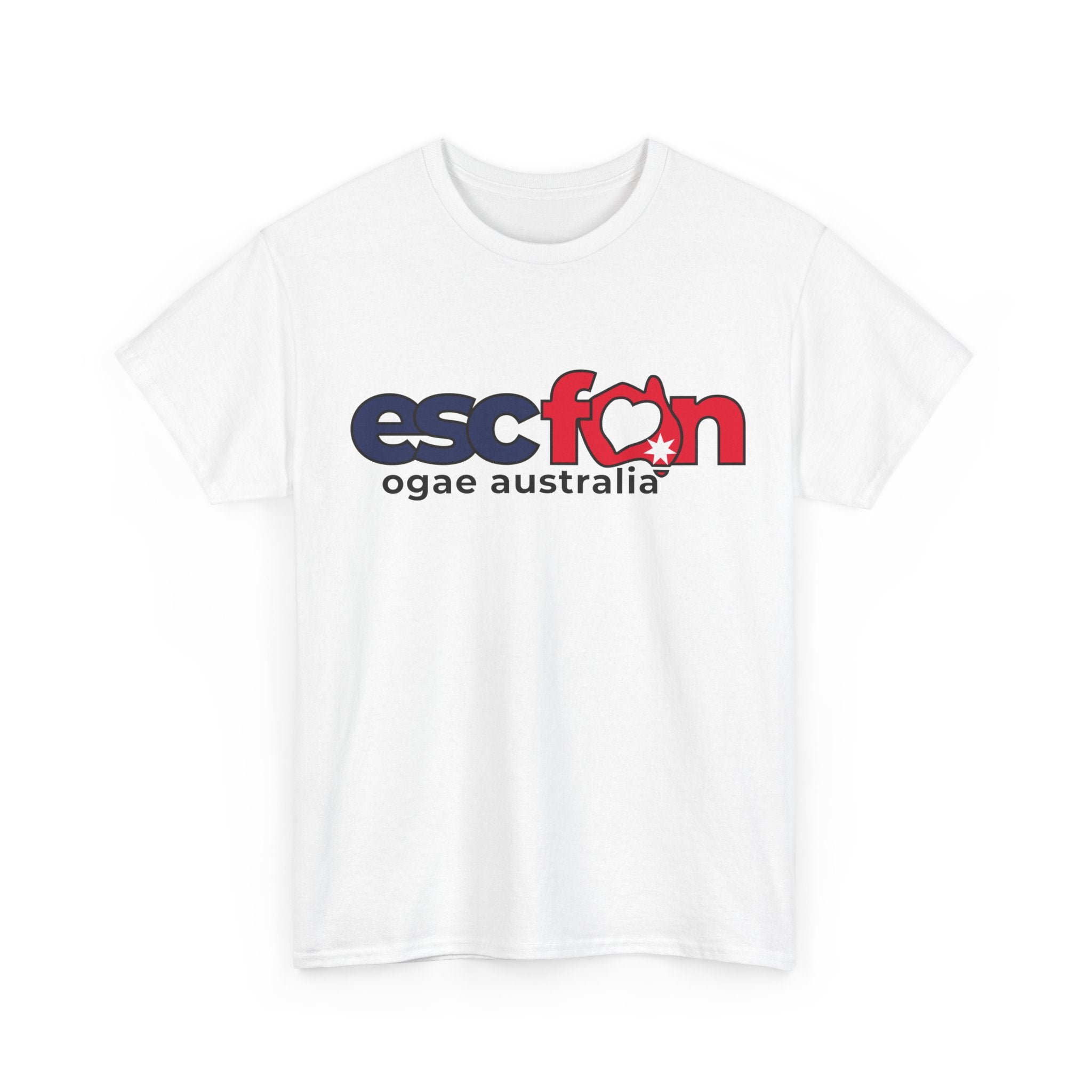 T-Shirt | ESCfan Logo - Front Print only - Black Logo