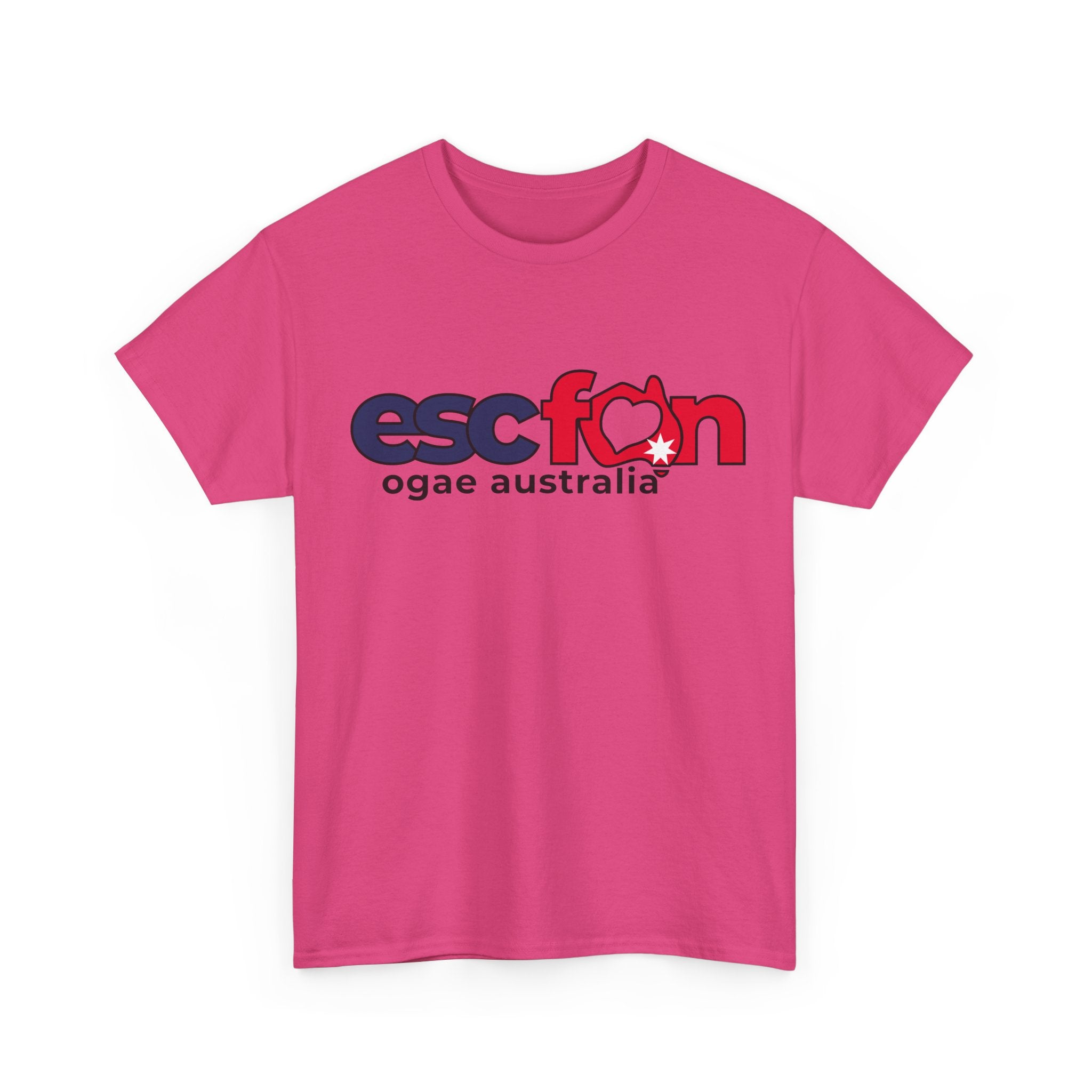 T-Shirt | ESCfan Logo - Front Print only - Black Logo