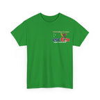 T-Shirt | 10 Year Anniversary - Front & Back Print - White Logos - Good Evening Europe Good Morning Australia