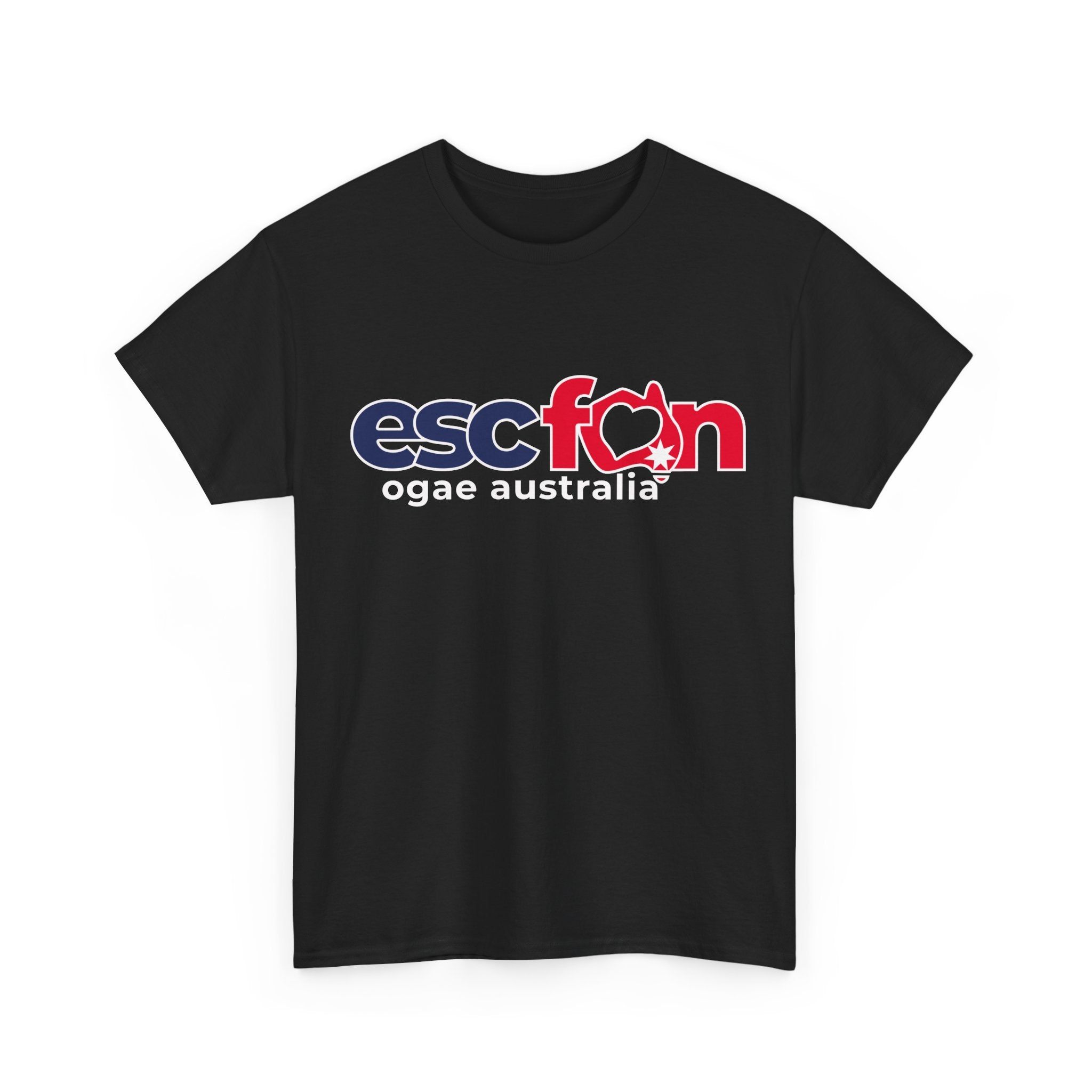 T-Shirt | ESCFan Logo - Front Print only - White Logo