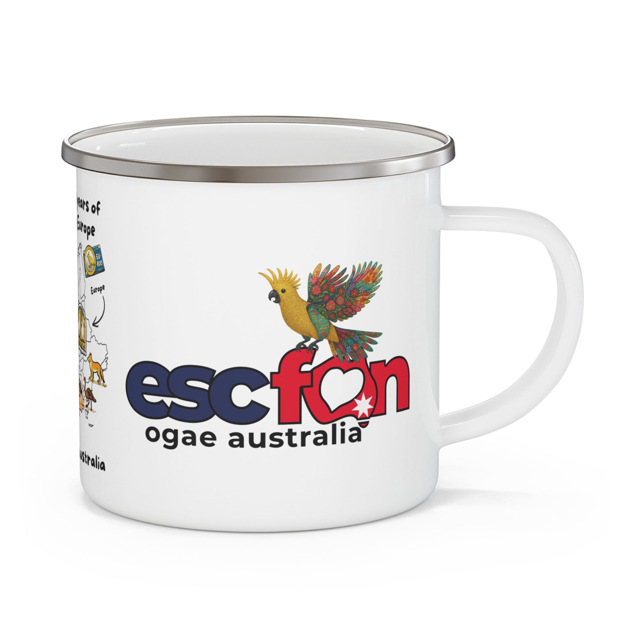 Enamel Camping Mug
