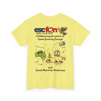 T-Shirt | 10 Year Anniversary - Back Print only - Black Logos | Good Evening Europe Good Morning Australia