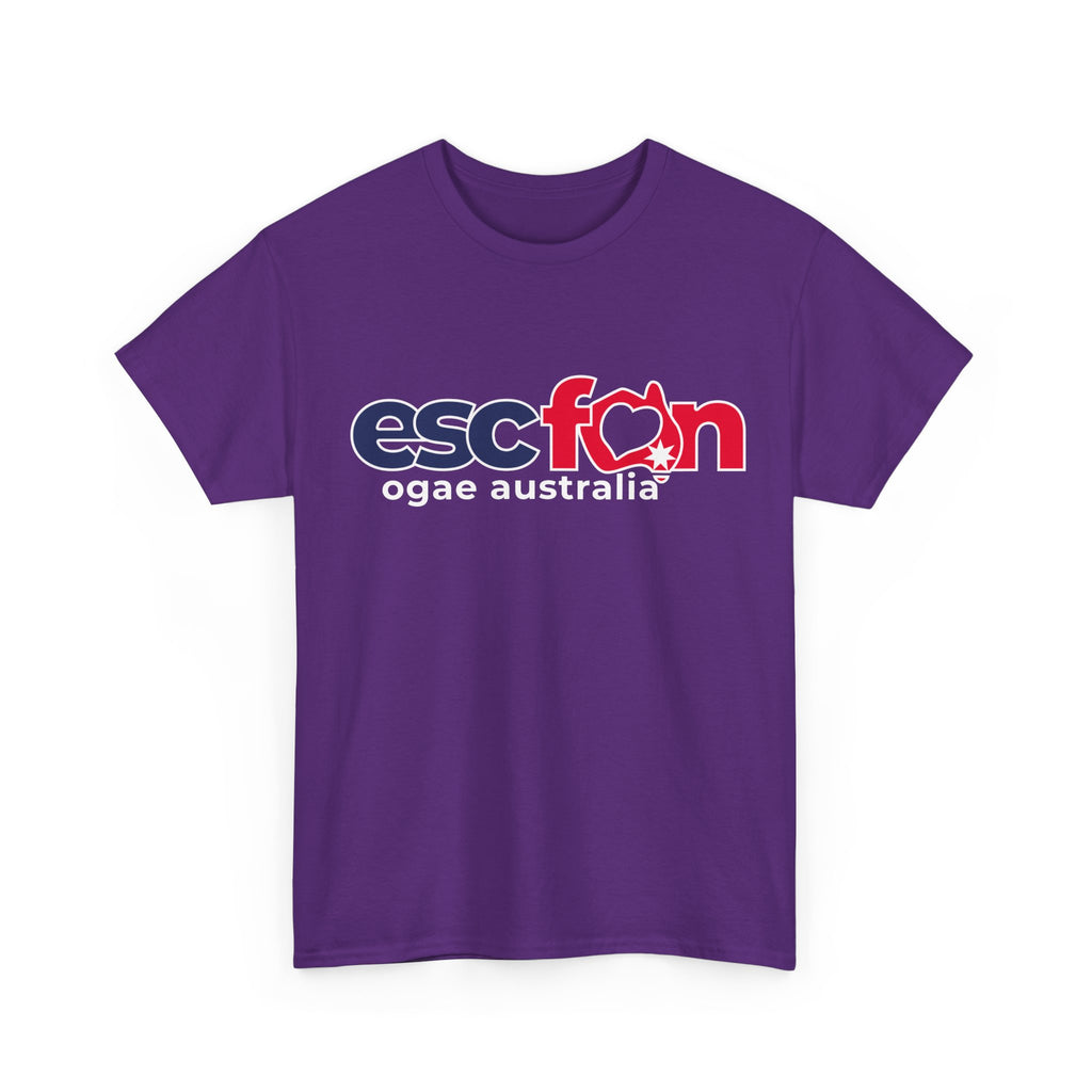 T-Shirt | ESCFan Logo - Front Print only - White Logo