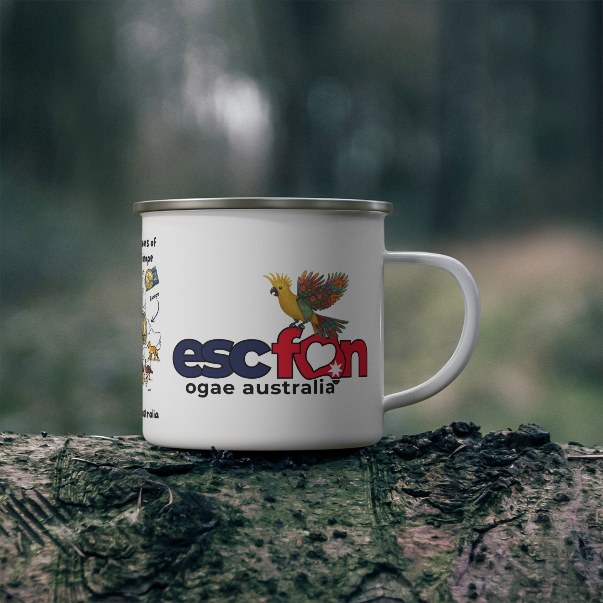 Enamel Camping Mug