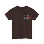 T-Shirt | 10 Year Anniversary - Front & Back Print - White Logos - Good Evening Europe Good Morning Australia