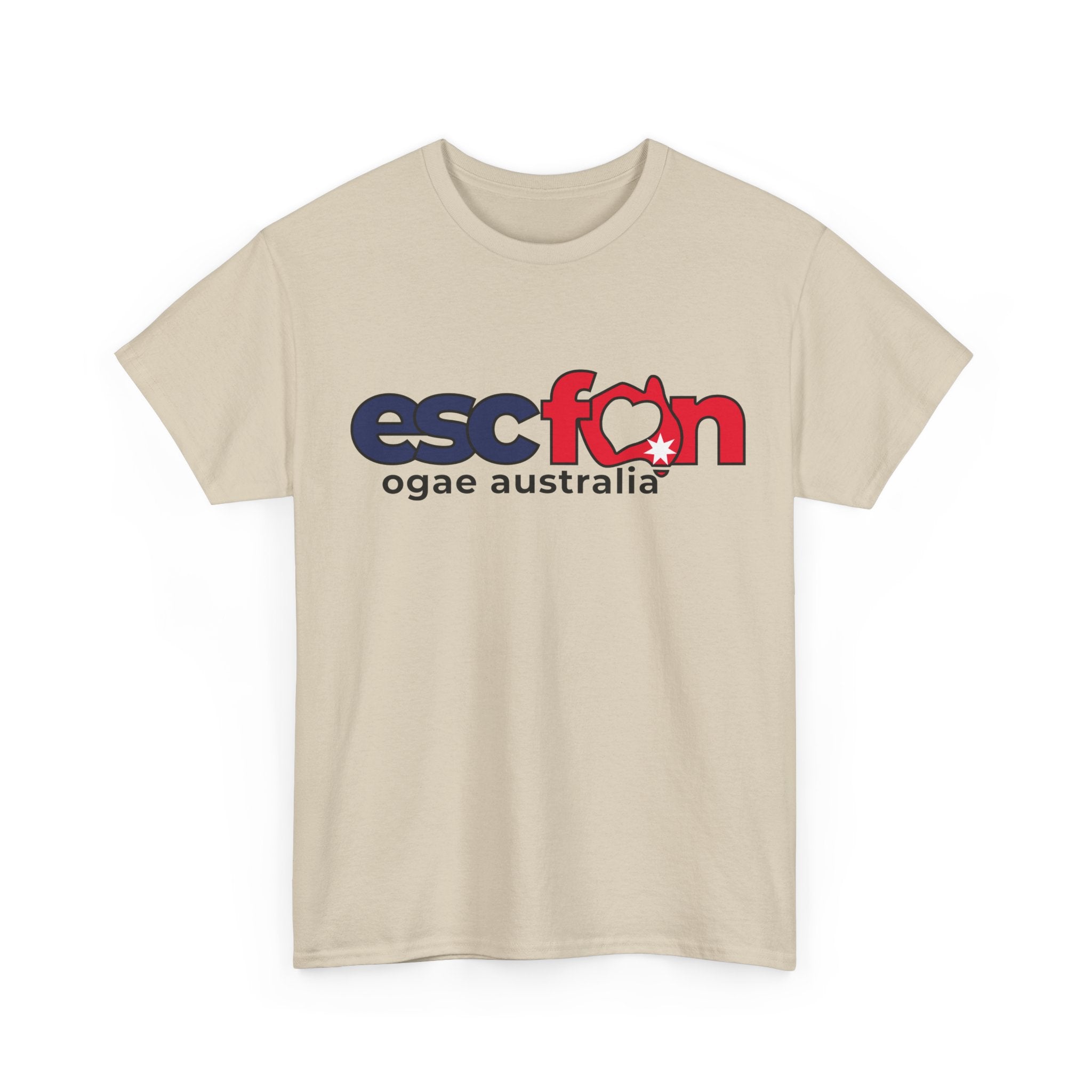 T-Shirt | ESCfan Logo - Front Print only - Black Logo
