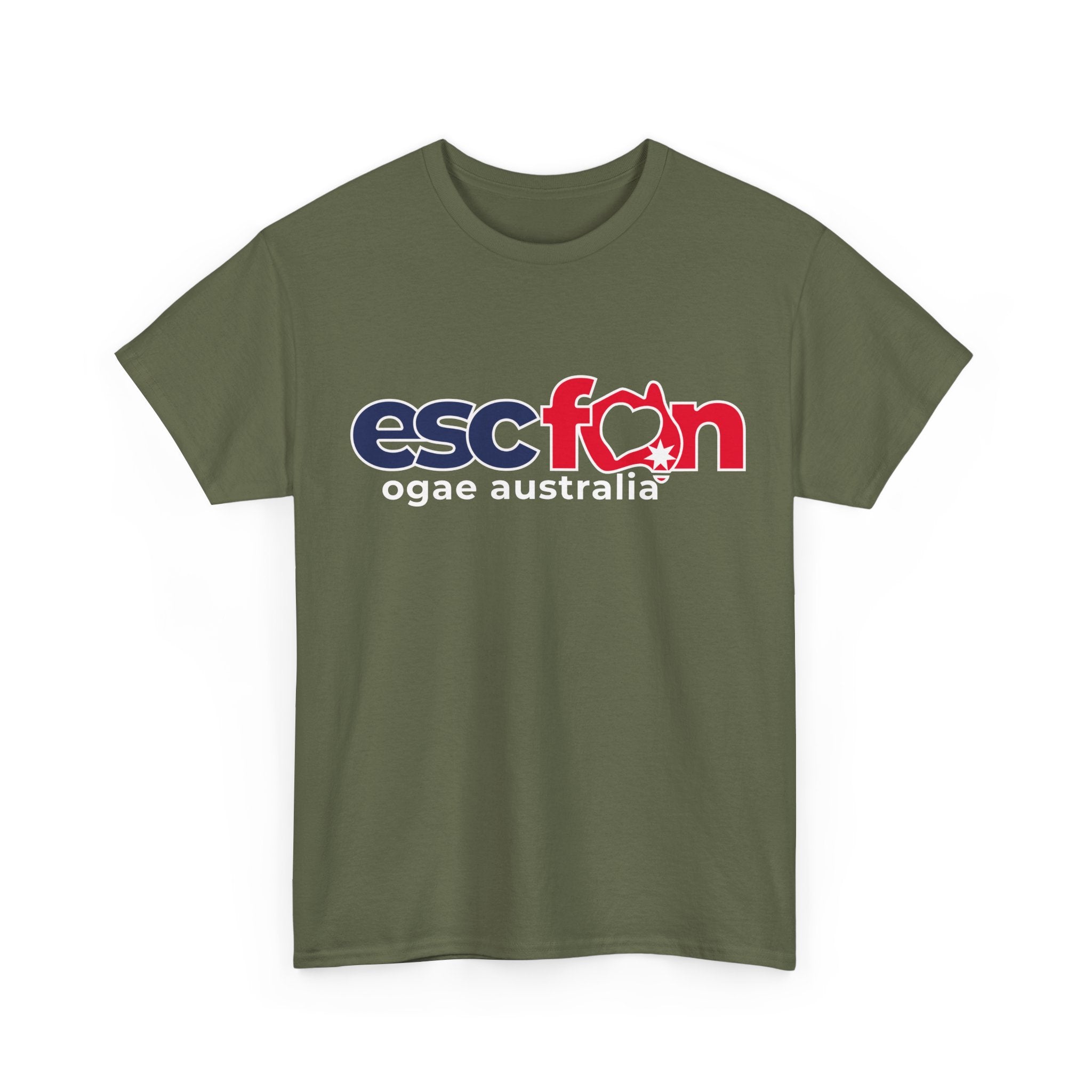 T-Shirt | ESCFan Logo - Front Print only - White Logo