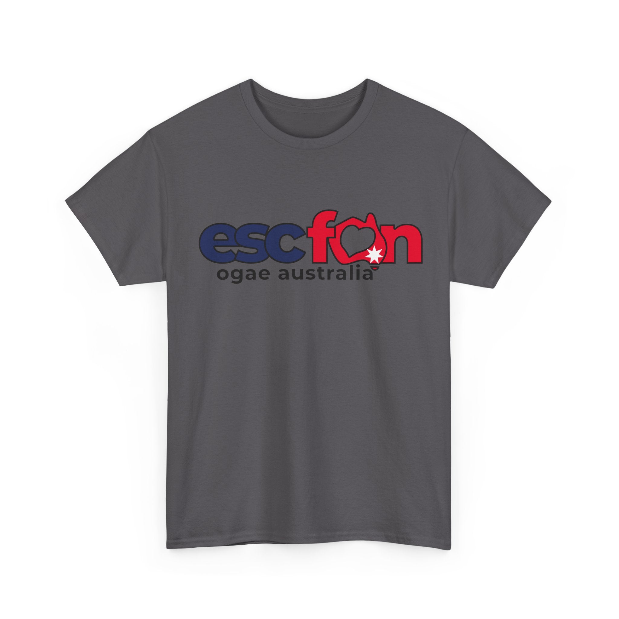 T-Shirt | ESCfan Logo - Front Print only - Black Logo