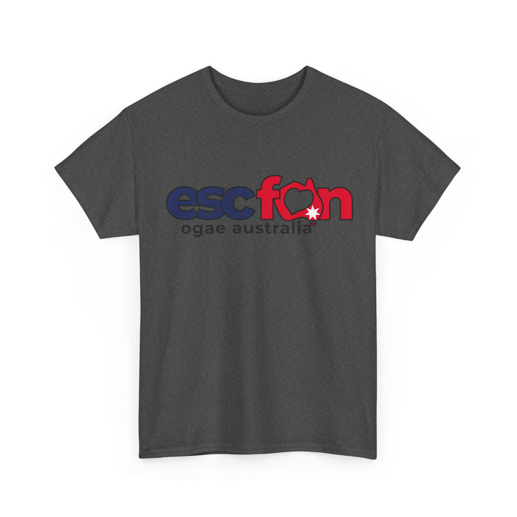 T-Shirt | ESCfan Logo - Front Print only - Black Logo