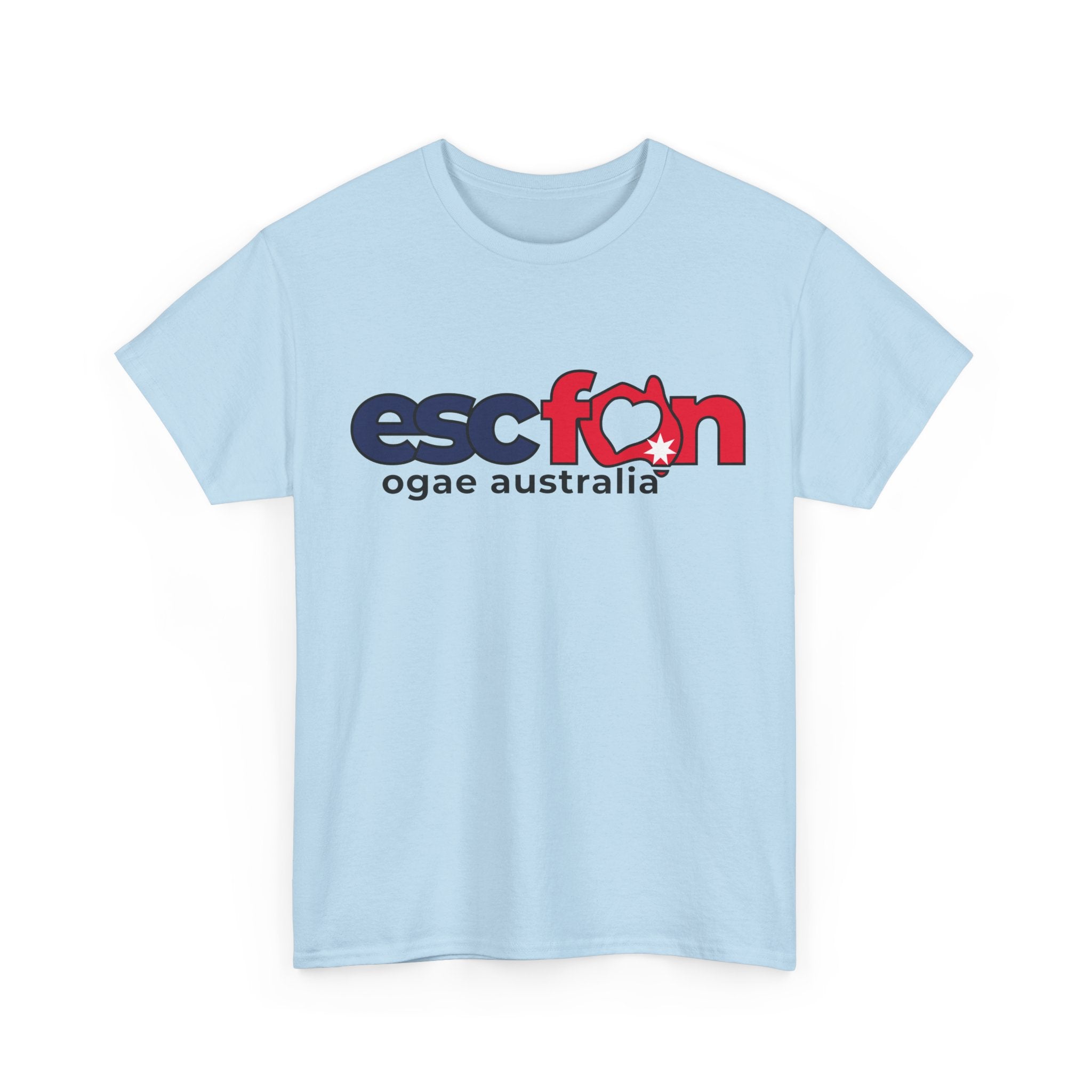 T-Shirt | ESCfan Logo - Front Print only - Black Logo